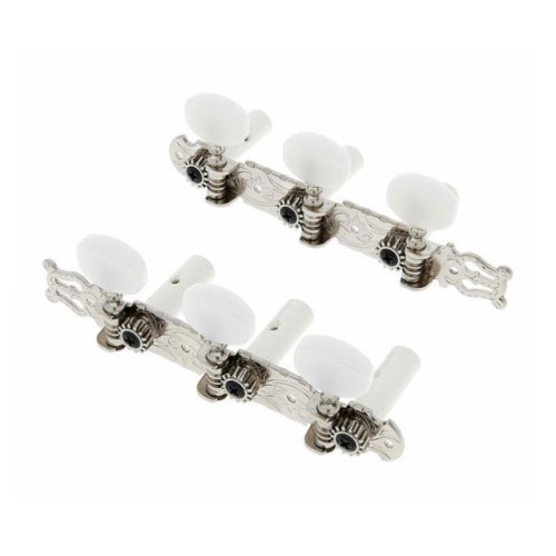 Gotoh 35G450 Acoustic Guitar Tuners 3R + 3L Nickel  